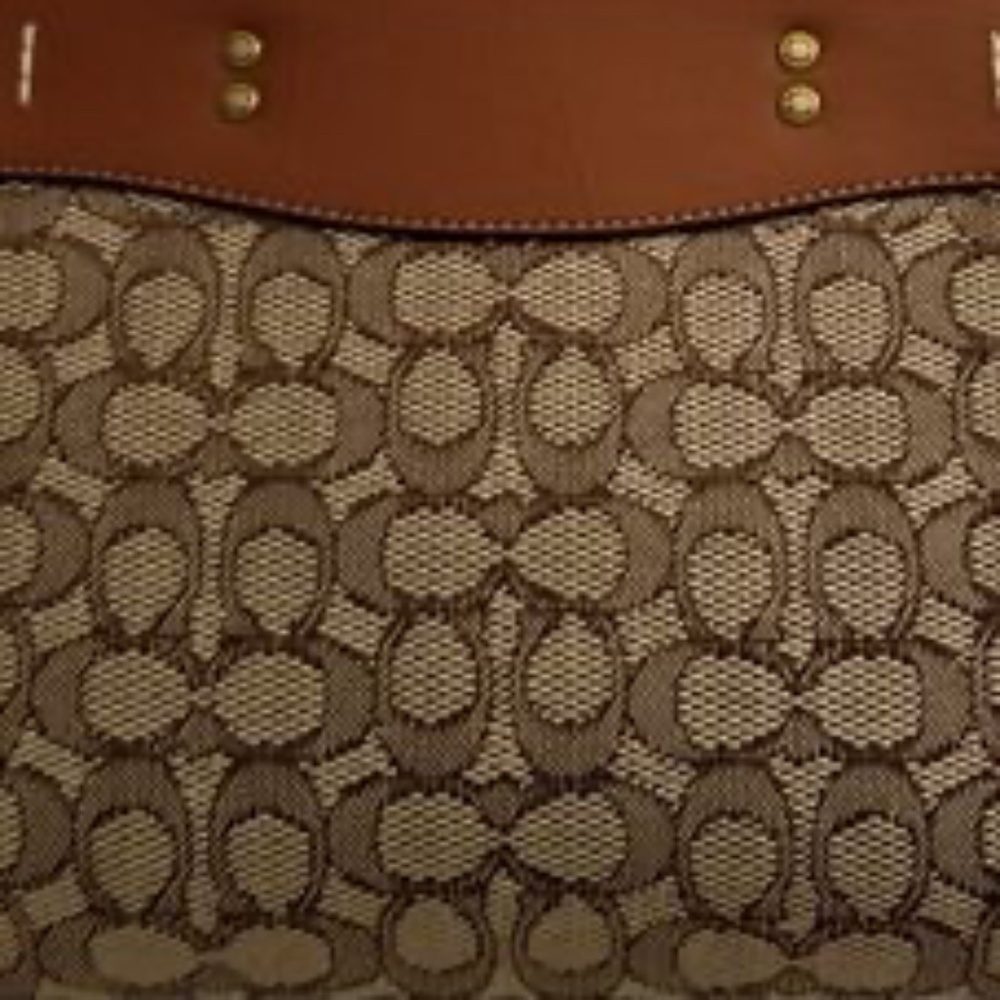 Coach Brown and Tan Crossbody Bag with Disney Design - Picture 10 of 15